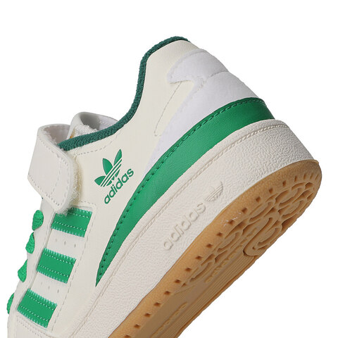 adidas Originals阿迪三叶草小童2023男小童FORUM LOW C三叶草休闲鞋IG0720