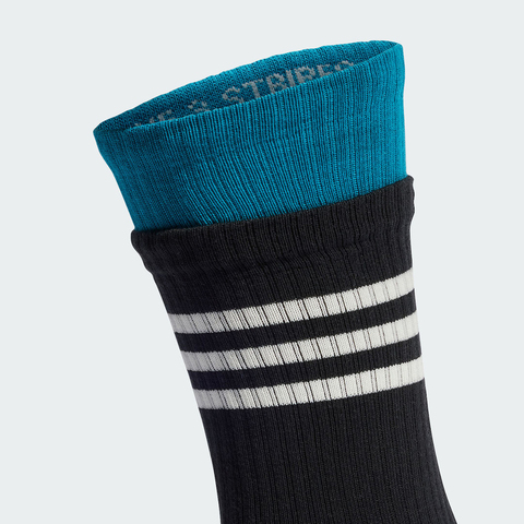 adidas Originals阿迪三叶草2024中性2L CREW SOCK 1P袜子IY9571