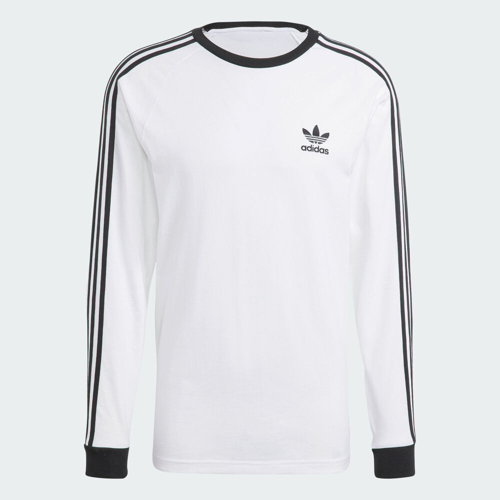 adidas Originals阿迪三叶草2024男子3-STRIPES LS T圆领长TIA4879