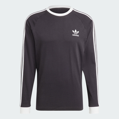 adidas Originals阿迪三叶草2024男子3-STRIPES LS T圆领长TIA4877