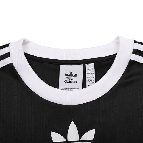 adidas Originals阿迪三叶草2025男子ADICOLOR POLY T针织无领短TIU2341