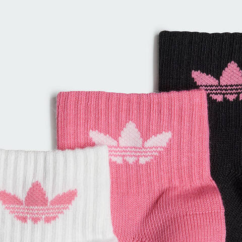 adidas Originals阿迪三叶草小童2024女小童KIDS ANKLE SOCK袜子IS0684