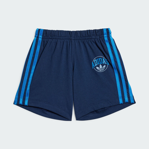 adidas Originals阿迪三叶草小童2024男婴童SHORT TEE SET短袖针织套服IT7273