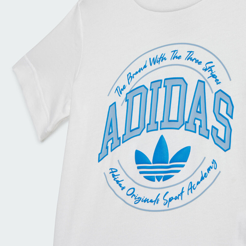 adidas Originals阿迪三叶草小童2024男婴童SHORT TEE SET短袖针织套服IT7273