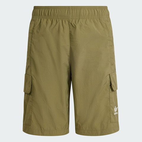 adidas Originals阿迪三叶草小童2024男大童CARGO SHORTS梭织短裤IP3064