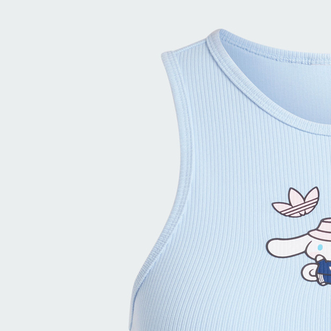 adidas Originals阿迪三叶草2024女子TANK TOP C薄背心JG8052