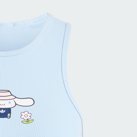 adidas Originals阿迪三叶草2024女子TANK TOP C薄背心JG8052