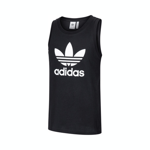 adidas Originals阿迪三叶草2024男子TREFOIL TANK薄背心IA4811