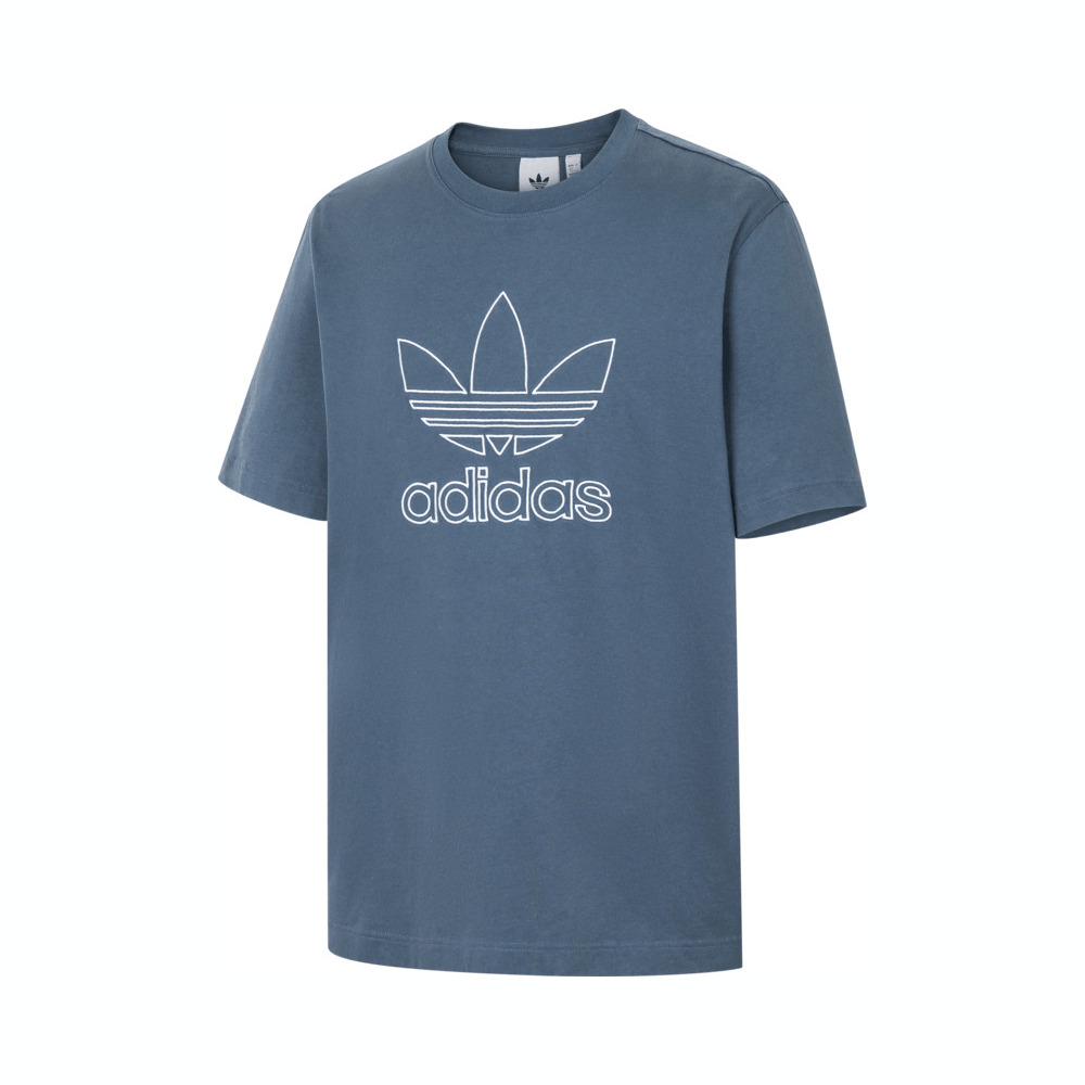 adidas Originals阿迪三叶草2024男子OUTL TREF TEE圆领短TIR8002