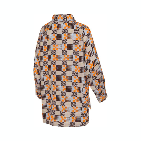 adidas Originals阿迪三叶草2024女子LS AOP SHIRT长袖衬衫JC6156