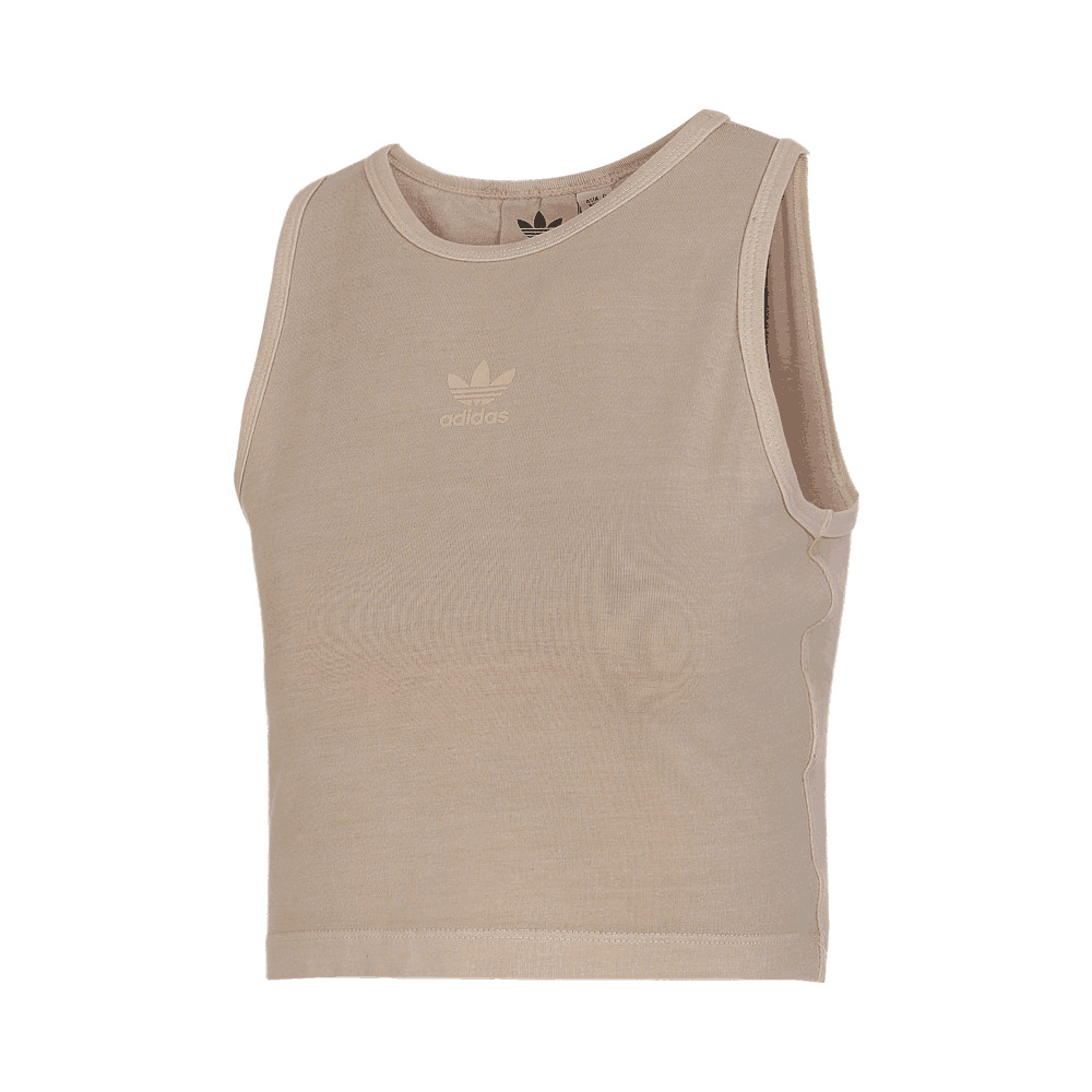 adidas Originals阿迪三叶草2024女子ESS+ CROP TANK薄背心IR5996