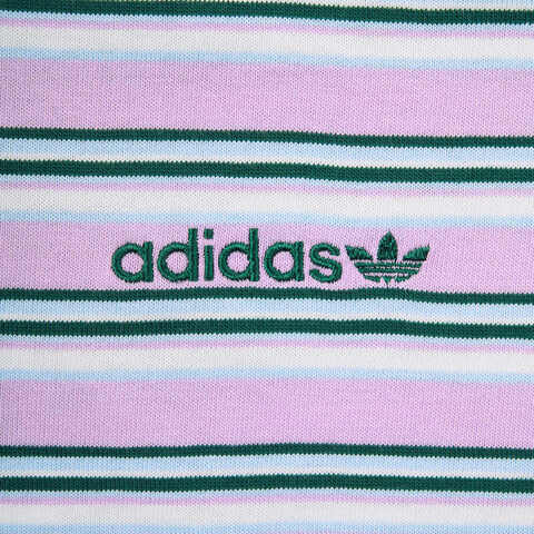 adidas Originals阿迪三叶草2024男子80s STRIPED TEE圆领短TJD1683