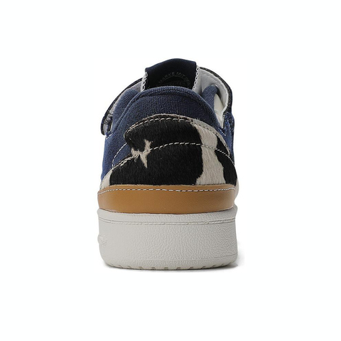 adidas originals阿迪三叶草小童2024男小童FORUM LOW C三叶草休闲鞋IH3288