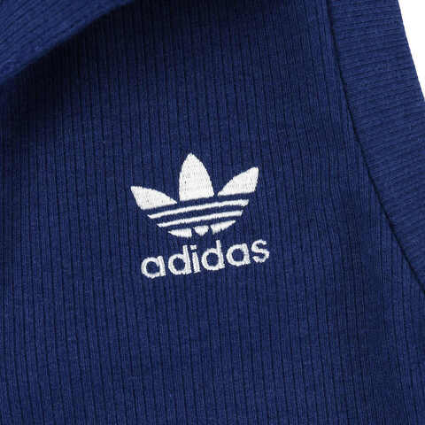 adidas originals阿迪三叶草2024女子RIB DRESS短袖连衣裙IR6126