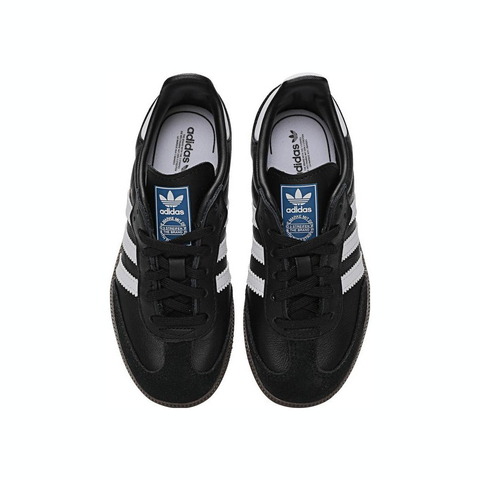 adidas originals阿迪三叶草小童2023男小童SAMBA OG C三叶草运动鞋-休闲鞋IE3678