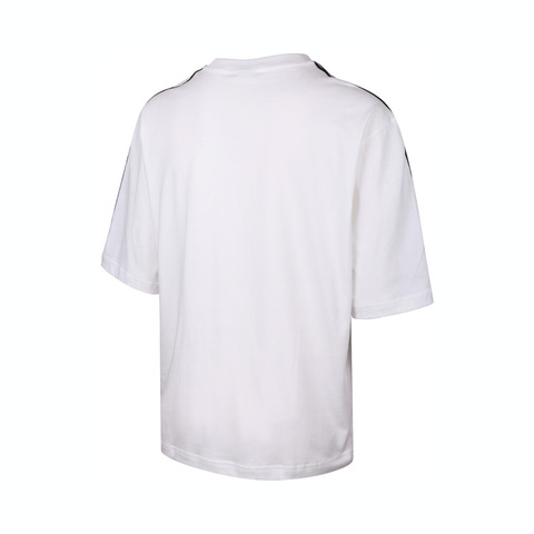 adidas Originals阿迪三叶草2025男子Oversize tee针织无领短TIZ2474