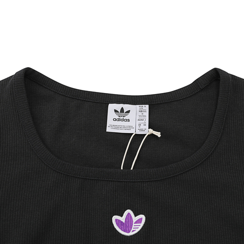 adidas Originals阿迪三叶草2024女子CVD TEE SS W圆领短TJM2707