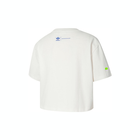adidas Originals阿迪三叶草2024女子KSENIA GFX TEE圆领短TIW5662