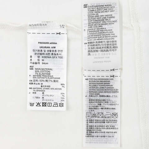 adidas Originals阿迪三叶草2024女子KSENIA GFX TEE圆领短TIW5662