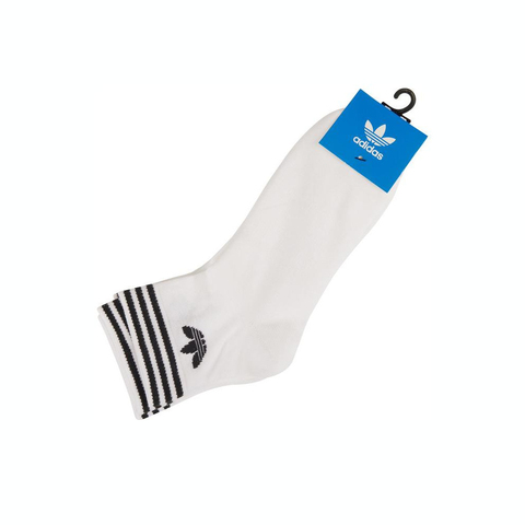 adidas Originals阿迪三叶草2025中性ORI TREF ANK 3P短袜优惠装JL7667