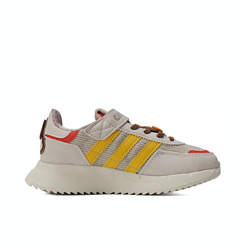 adidas Originals阿迪三叶草小童2024男小童RETROPY F2 CF EL C三叶草童装IH3501