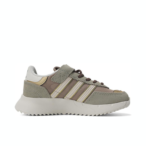 adidas Originals阿迪三叶草小童2024男小童RETROPY F2 CF EL C三叶草童装JP7031
