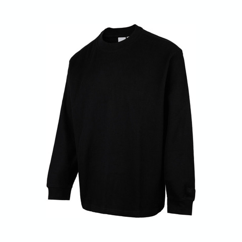 adidas Originals阿迪三叶草2024男子THERMAL LS T针织圆领套衫IY1599