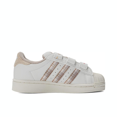 adidas Originals阿迪三叶草小童2024男小童SUPERSTAR CF C三叶草童装IH3499