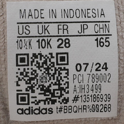 adidas Originals阿迪三叶草小童2024男小童SUPERSTAR CF C三叶草童装IH3499