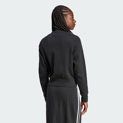 adidas Originals阿迪三叶草2025女子KNITTED TOP针织无帽外套IY7278