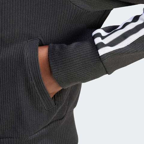 adidas Originals阿迪三叶草2025女子KNITTED TOP针织无帽外套IY7278