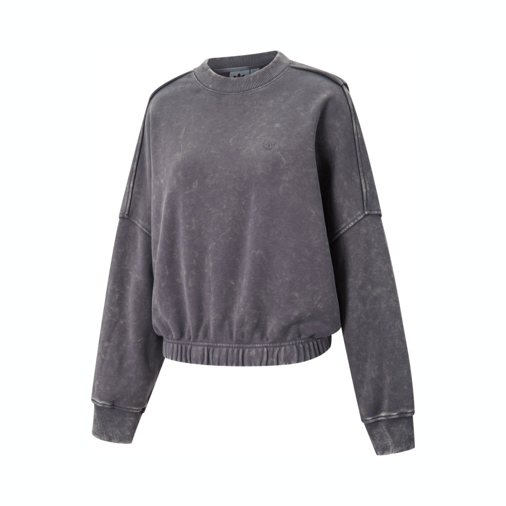 adidas Originals阿迪三叶草2024女子P ESS SWEATER针织无帽卫衣IY7397