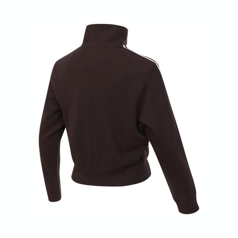 adidas Originals阿迪三叶草2024女子KNITTED TOP针织外套IN6061