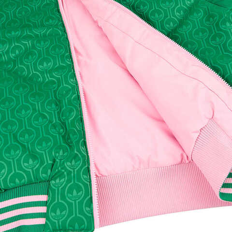 adidas originals阿迪三叶草2024女子RVSBL OVSZD JKT梭织无帽外套JN7656