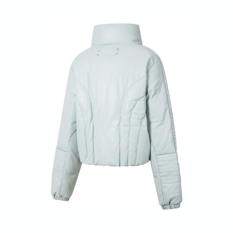 adidas originals阿迪三叶草2024女子PF CROP DN W1羽绒服JD3791