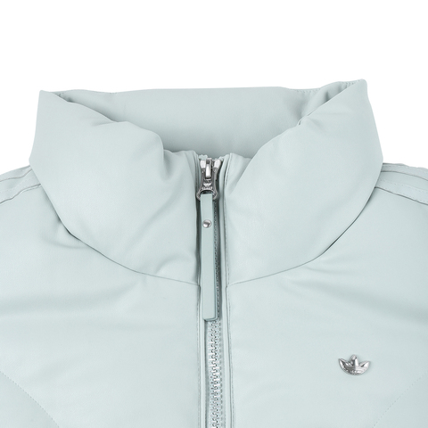 adidas originals阿迪三叶草2024女子PF CROP DN W1羽绒服JD3791