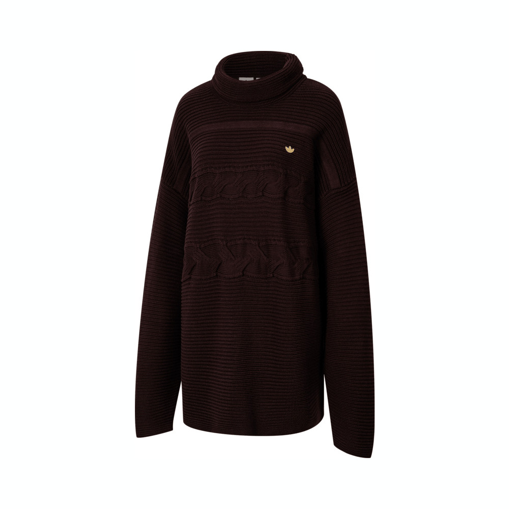 adidas Originals阿迪三叶草2024女子OS TURTLENECK针织线衫IX0966