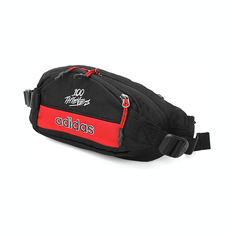 adidas originals阿迪三叶草2024中性100T BAG腰包JE0318