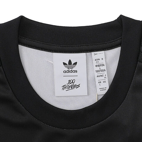 adidas originals阿迪三叶草2024男子100T LONGSLEEVE针织无领长TJD8174