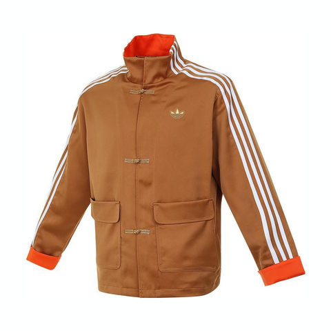 adidas originals阿迪三叶草小童2025大童JK CN STYLE JKT梭织无帽外套JM9182