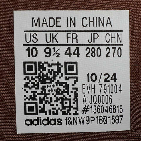 Adidas Original阿迪三叶草2024中性RETROPY E5ORI-RUNNINGJQ0006