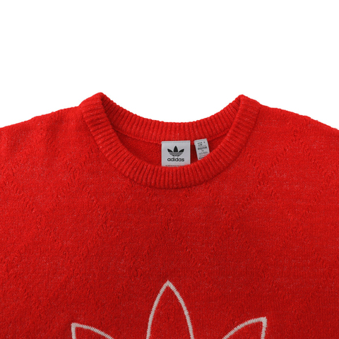 adidas Originals阿迪三叶草2024女子RS W SWEATER毛线套头衫JN0714