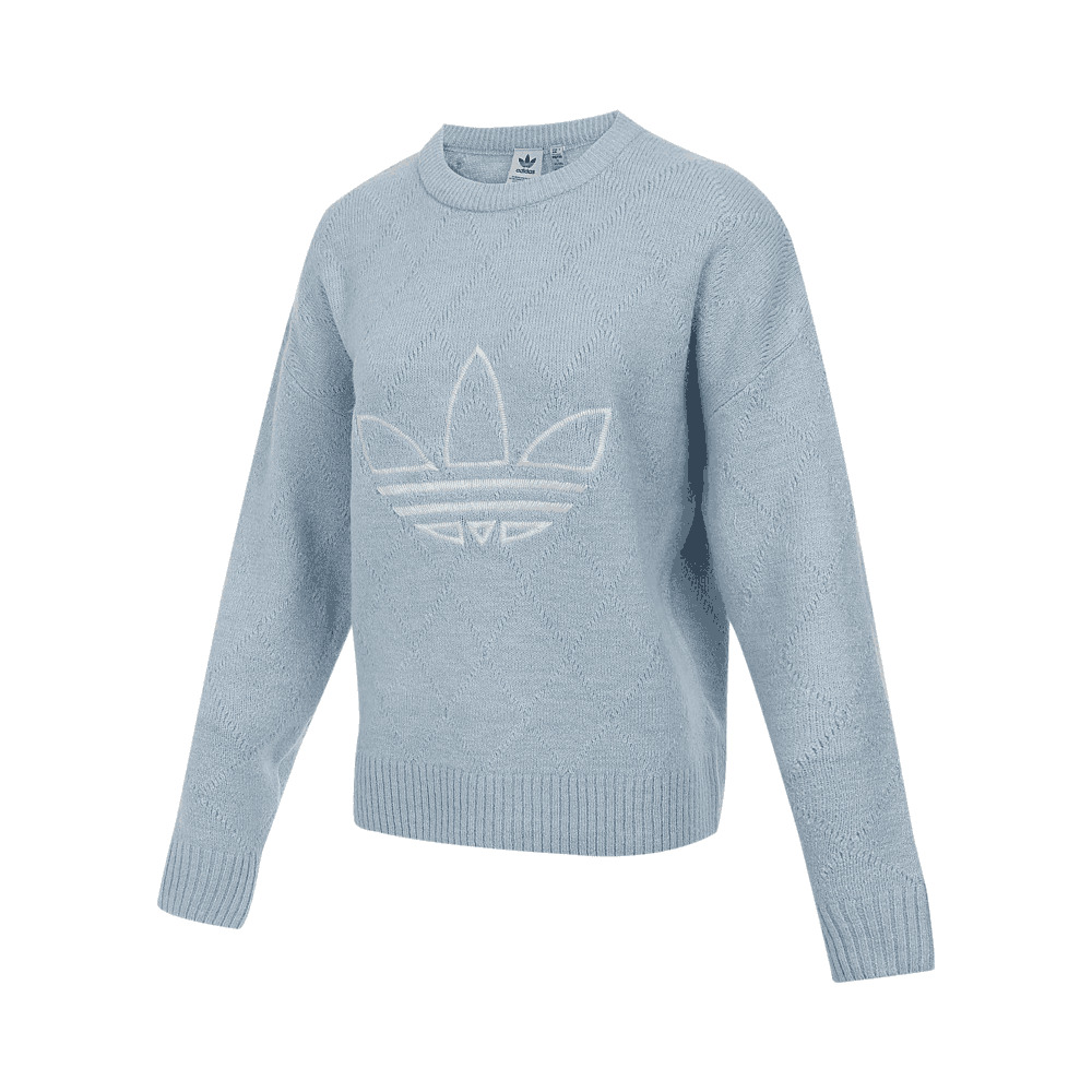 Adidas Original阿迪三叶草2024女子RS W SWEATER毛线套头衫JN0715