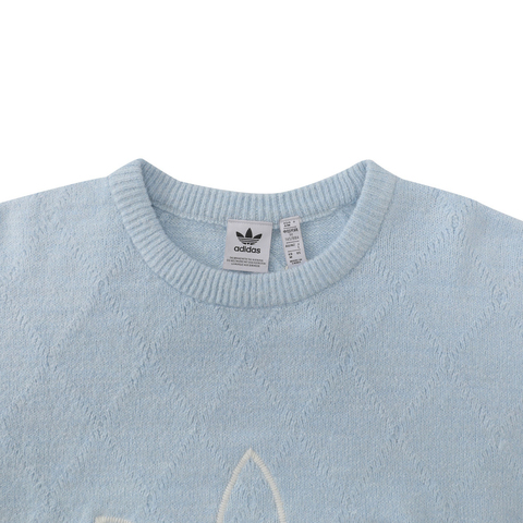 Adidas Original阿迪三叶草2024女子RS W SWEATER毛线套头衫JN0715