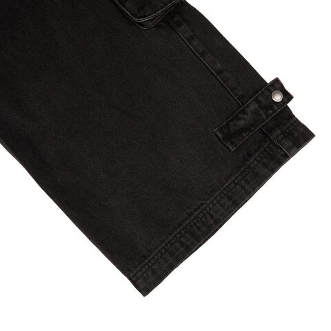 Adidas Original阿迪三叶草2024男子DENIM CARGO P K牛仔长裤JY0203