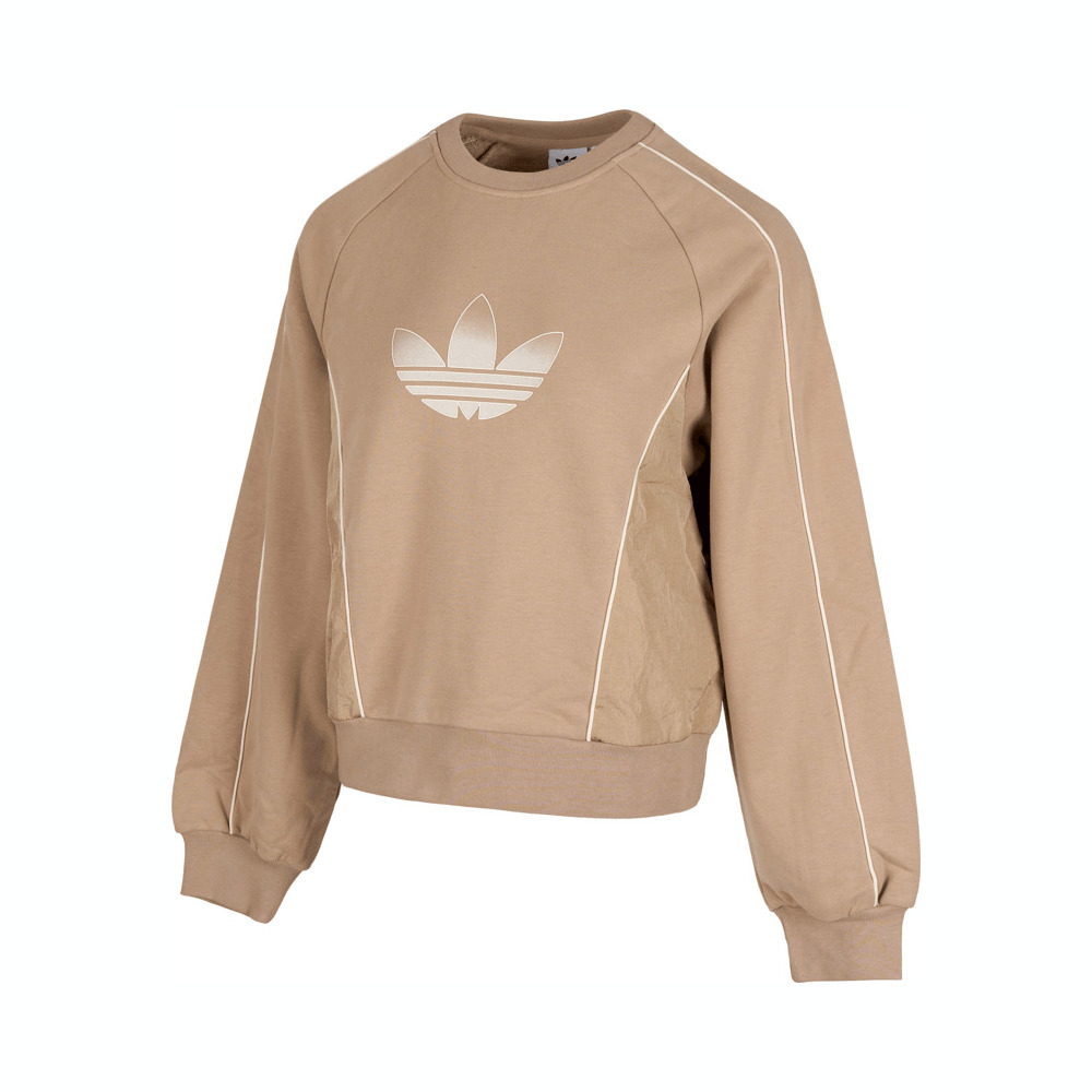 adidas Originals阿迪三叶草2024女子RS W SWEAT CREW针织无帽卫衣JN1646