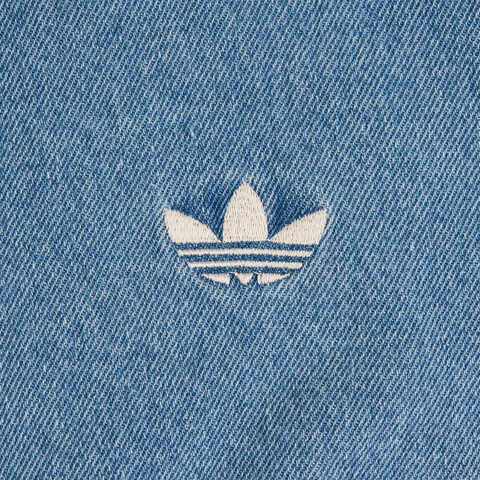 Adidas Original阿迪三叶草2024女子NEW CHINESE TT牛仔外套JZ9924