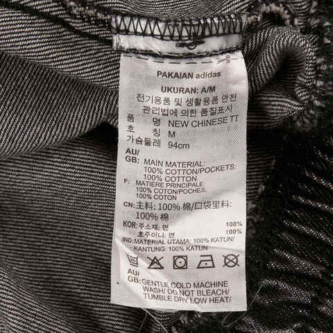 Adidas Original阿迪三叶草2024女子NEW CHINESE TT牛仔外套JY8274