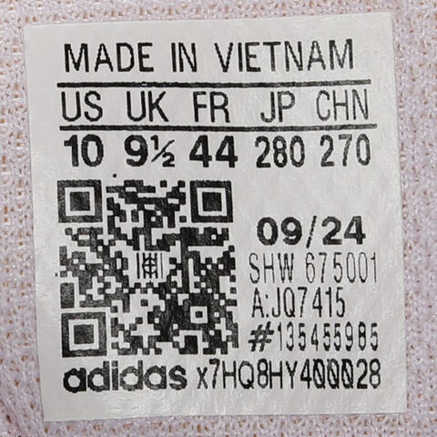 adidas Originals阿迪三叶草2024中性ADIZERO ARUKUENERGYJQ7415