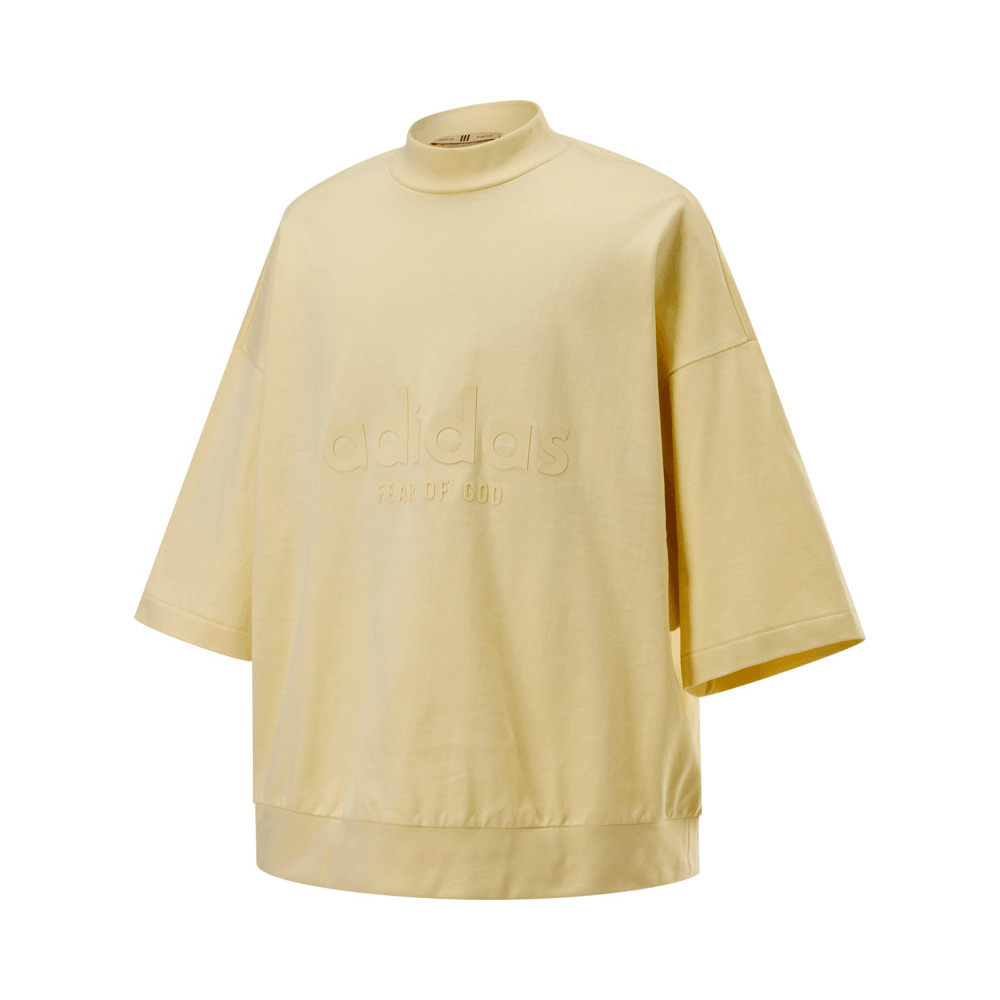 adidas Originals阿迪三叶草2024中性ATHLETICS 3/4 T针织无领短TIS6840